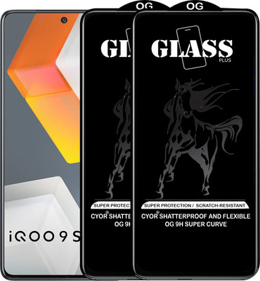CYOR Edge To Edge Tempered Glass for VIVO IQ009 SE(Pack of 2)