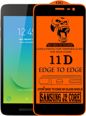 CYOR Edge To Edge Tempered Glass for SAMSUNG J2 CORE(Pack of 1)