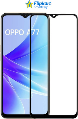 Flipkart SmartBuy Edge To Edge Tempered Glass for OPPO A77 2022(Pack of 1)