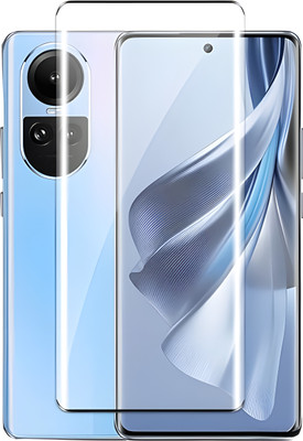 KGEE Edge To Edge Tempered Glass for OPPO Reno10 5G(Pack of 1)