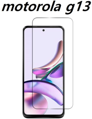 VDAT Edge To Edge Tempered Glass for moto g13, MOTOROLA g13, Motorola moto g13(Pack of 1)