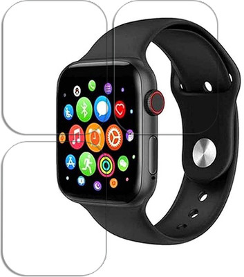 SOMTONE Edge To Edge Tempered Glass for T-500 S8 series Smart Watch SMARTWATCH SCREEN GUARD(Pack of 3)