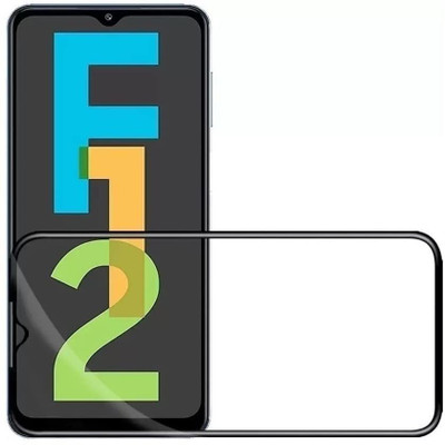 VISHZONE Edge To Edge Tempered Glass for SAMSUNG GALAXY F12(Pack of 1)
