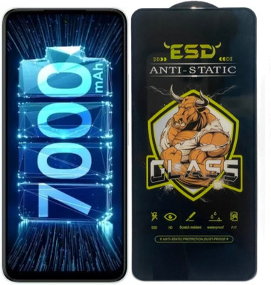 Resolute Edge To Edge Tempered Glass for Itel P40 Plus, ESD Tempered Glass, ESD Screen Protector, Anti Static, Screen Protector(Pack of 1)