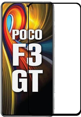 DRYLBEET CASE Edge To Edge Tempered Glass for Poco F3 GT(Pack of 1)