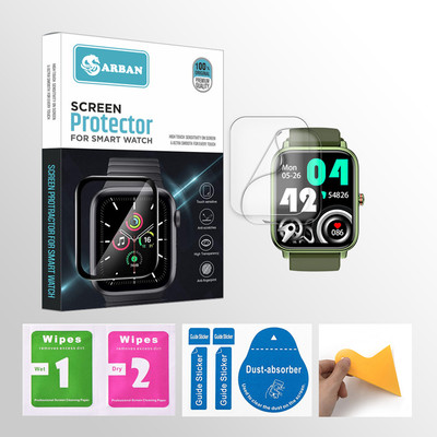 20SKY Impossible Screen Guard for Fire-Boltt Rebel 1.83 inches Smartwatch(Pack of 2)