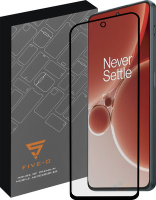 FIVE-O Edge To Edge Tempered Glass for OnePlus Nord CE 3 5G(Pack of 1)