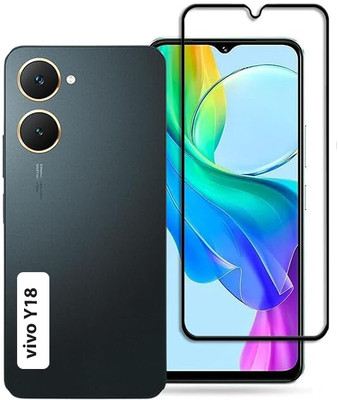iCopertina Edge To Edge Tempered Glass for Vivo Y18(Pack of 1)