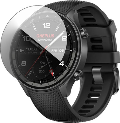 HIDEOUS Edge To Edge Tempered Glass for OnePlus Watch 3R smartwatch screenguard(Pack of 1)