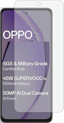 Mobotize Impossible Screen Guard for Oppo A3x 4G - Touch Sensitive Clear Screen Guard(Pack of 1)