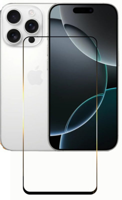 GDBUY Edge To Edge Tempered Glass for Apple iPhone 16 Pro, iPhone 16 Pro(Pack of 1)