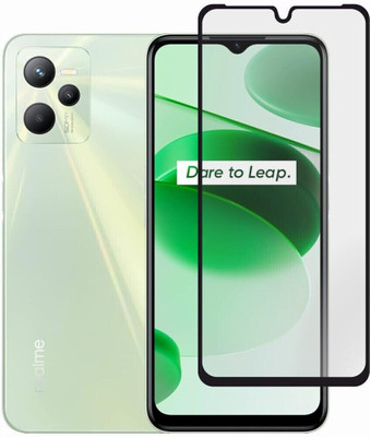 SSR Edge To Edge Tempered Glass for REALME C35(Pack of 1)