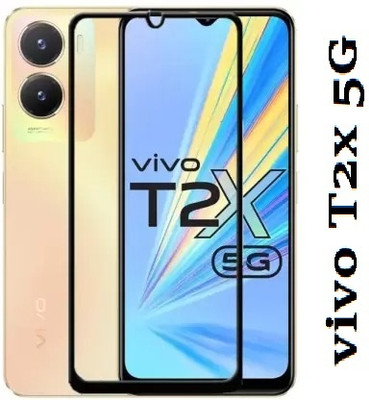 Hyper Edge To Edge Tempered Glass for vivo T2x 5G(Pack of 1)