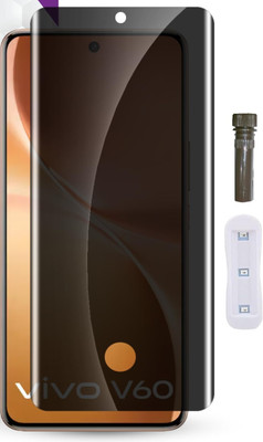 NIXSTAR Edge To Edge Tempered Glass for Vivo V60 5G(Pack of 1)
