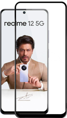 GLOBAL NOMAD Edge To Edge Tempered Glass for realme 12 5G(Pack of 1)
