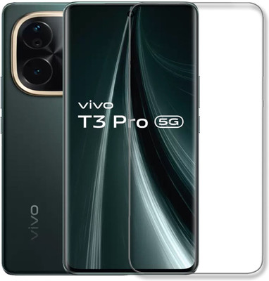 NKCASE Edge To Edge Tempered Glass for Vivo T3 Pro 5G, Vivo T3 Pro, (UV)(Pack of 1)