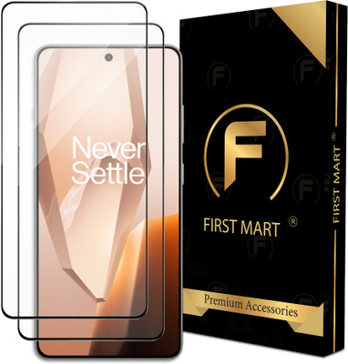 FIRST MART Edge To Edge Tempered Glass for OnePlus 13R 5G, OnePlus 13R, One Plus 13R 5G(Pack of 2)