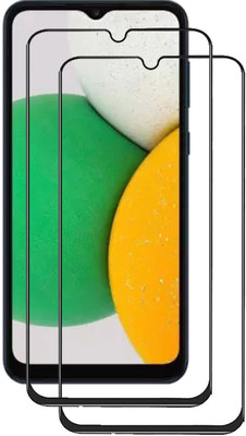 SNMART Edge To Edge Tempered Glass for SAMSUNG Galaxy A03 Core(Pack of 2)