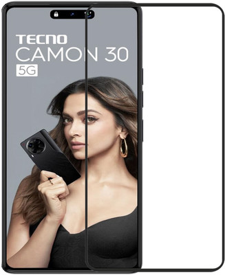 NKCASE Edge To Edge Tempered Glass for Tecno Camon 30 5G(Pack of 1)