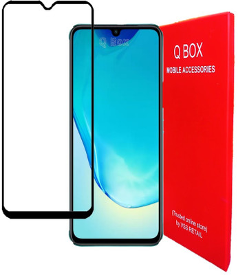 Q Box Edge To Edge Tempered Glass for Vivo v25(Pack of 1)