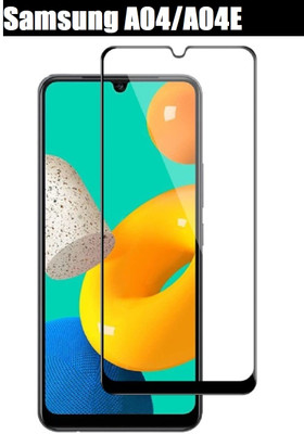 O2MG Edge To Edge Tempered Glass for SAMSUNG Galaxy A04, SAMSUNG A04, SAMSUNG Galaxy A04E, SAMSUNG A04E(Pack of 1)