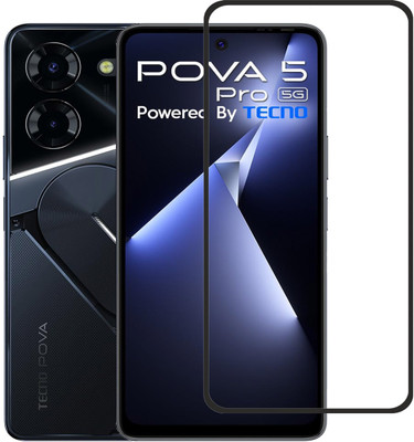 NSTAR Edge To Edge Tempered Glass for Tecno Pova 5 Pro 5g(Pack of 1)