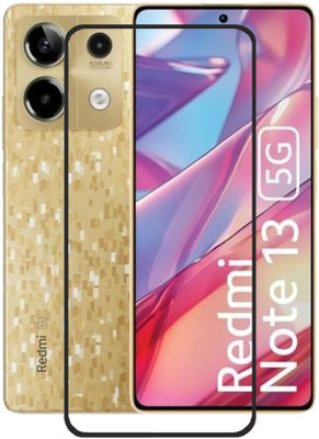 RCHJV Edge To Edge Tempered Glass for Redmi Note 13 5G(Pack of 1)