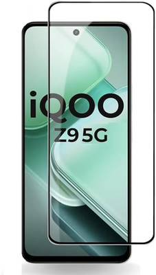 Bodoma Edge To Edge Tempered Glass for iQoo Z9 5G(Pack of 1)