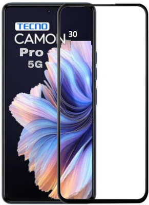 FwellT Edge To Edge Tempered Glass for Tecno Camon 30 Pro 5G(Pack of 1)