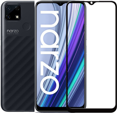 HQ Protection Edge To Edge Tempered Glass for Realme Narzo 30A(Pack of 1)