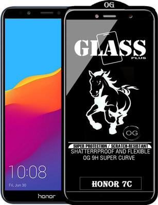 Rofix star Edge To Edge Tempered Glass for Honor 7C(Pack of 1)