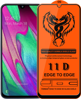 HQ Protection Edge To Edge Tempered Glass for Samsung Galaxy A30(Pack of 1)