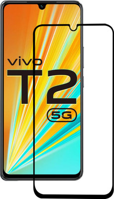 VAlight Edge To Edge Tempered Glass for vivo T2 5G, VIVO T2 5G(Pack of 1)