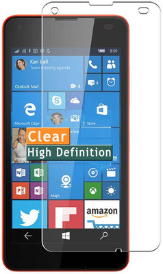 CONNECTPOINT Edge To Edge Tempered Glass for Microsoft Lumia 550(Pack of 1)