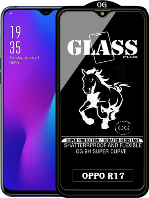 PFOAM Edge To Edge Tempered Glass for OPPO R17(Pack of 1)