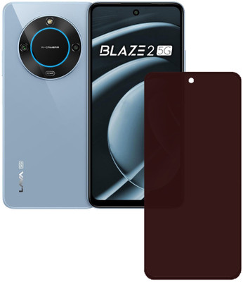 VAYUVAULT Edge To Edge Tempered Glass for LAVA Blaze 2(Pack of 1)