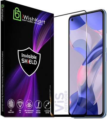 iWishKart Edge To Edge Tempered Glass for Oppo K10 Pro 5G, Oppo K10 Pro, Vis_pk1, Military grade Edge to Edge gorilla glass(Pack of 1)