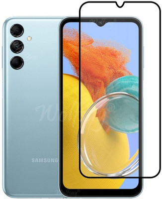 Caseline Edge To Edge Tempered Glass for Samsung Galaxy M14, Samsung Galaxy M14 5G(Pack of 1)