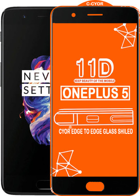 CYOR Edge To Edge Tempered Glass for OnePlus 5(Pack of 1)