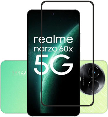 RCHJV Edge To Edge Tempered Glass for realme narzo 60X 5G(Pack of 1)