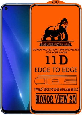 11D Edge To Edge Tempered Glass for HONOR VIEW 20(Pack of 1)