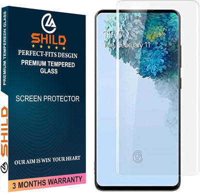 shild Edge To Edge Tempered Glass for Samsung Galaxy S20(Pack of 1)