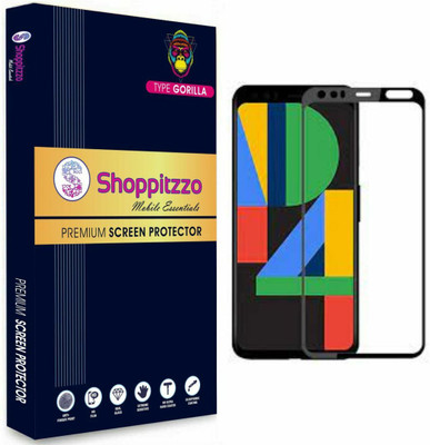 Shoppitzzo Edge To Edge Tempered Glass for Google Pixel 4 (5.7 inch)(Pack of 1)