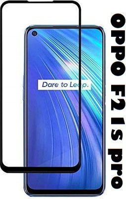 LIKEDESIGN Edge To Edge Tempered Glass for Oppo F21s Pro(Pack of 1)