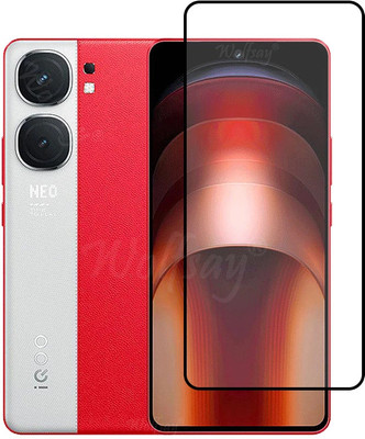 GDBUY Edge To Edge Tempered Glass for iQOO Neo 9 Pro 5G, iQOO Neo 9 Pro, iQ00 Neo 9 Pro 5G, iQ00 Neo 9 Pro(Pack of 1)