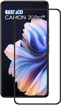 NSTAR Edge To Edge Tempered Glass for Tecno Camon 20 Pro 5G(Pack of 1)