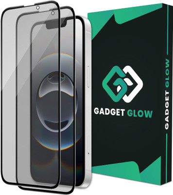 Gadget Glow Edge To Edge Tempered Glass for iPhone 16e, Apple iPhone 16e, Matte Finish Glass(Pack of 2)