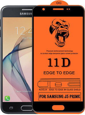 9H Edge To Edge Tempered Glass for Samsung Galaxy J5 Prime -Premium_11D(Pack of 1)