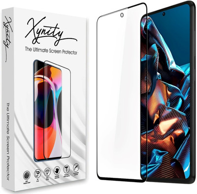 XYNITY Edge To Edge Tempered Glass for Realme Narzo 70 Turbo 5G(Pack of 1)