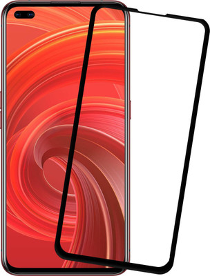 Karpine Edge To Edge Tempered Glass for Realme X50 Pro(Pack of 1)